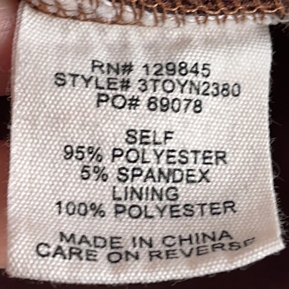 BAILEY BLUE THREE SISTERS LA MICROSUEDE MINI DRESS BROWN SIZE LARGE - Picture 5 of 7